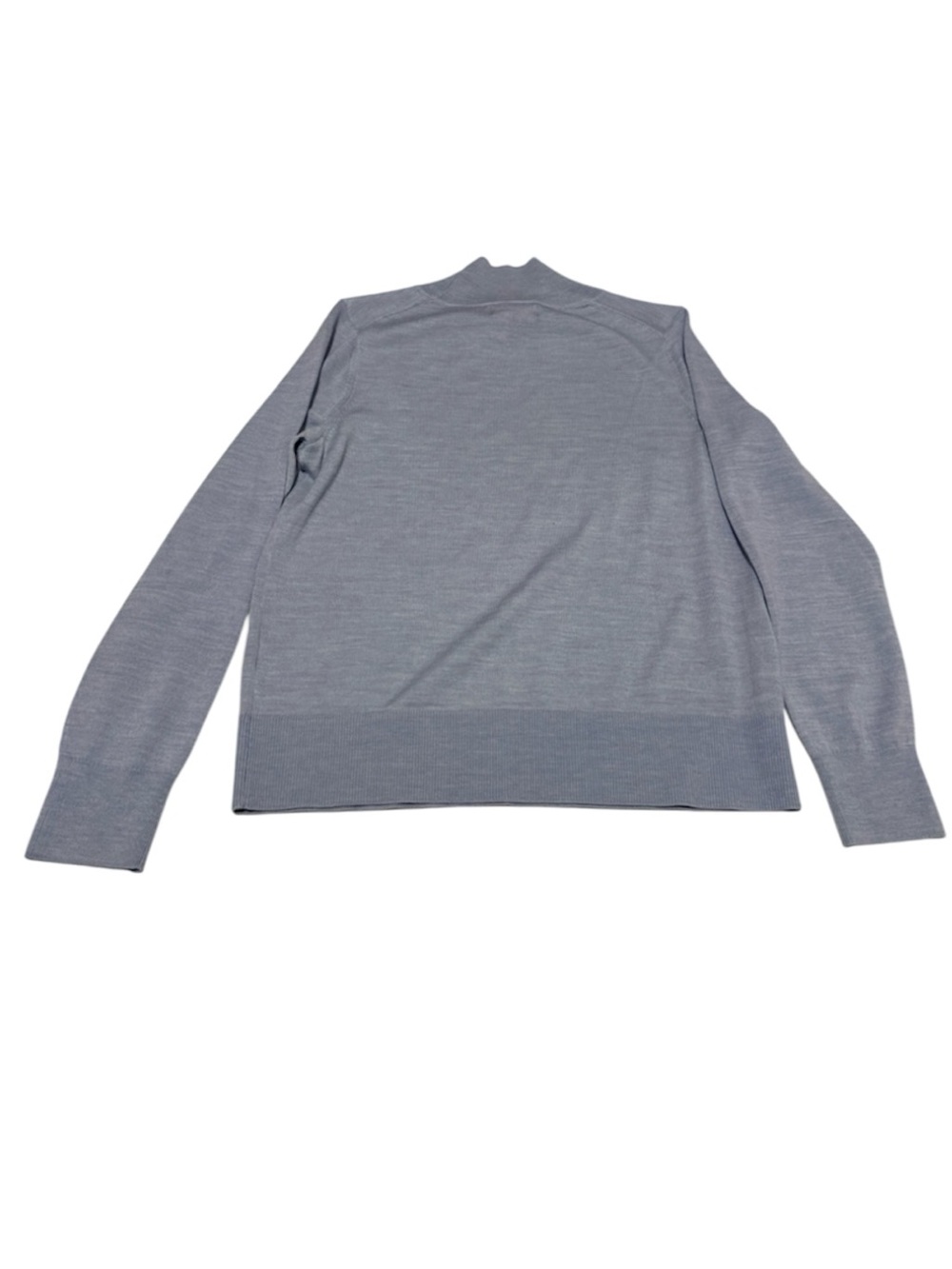 Banana Republic 100% merino wool sweater light blue medium classic long sleeve